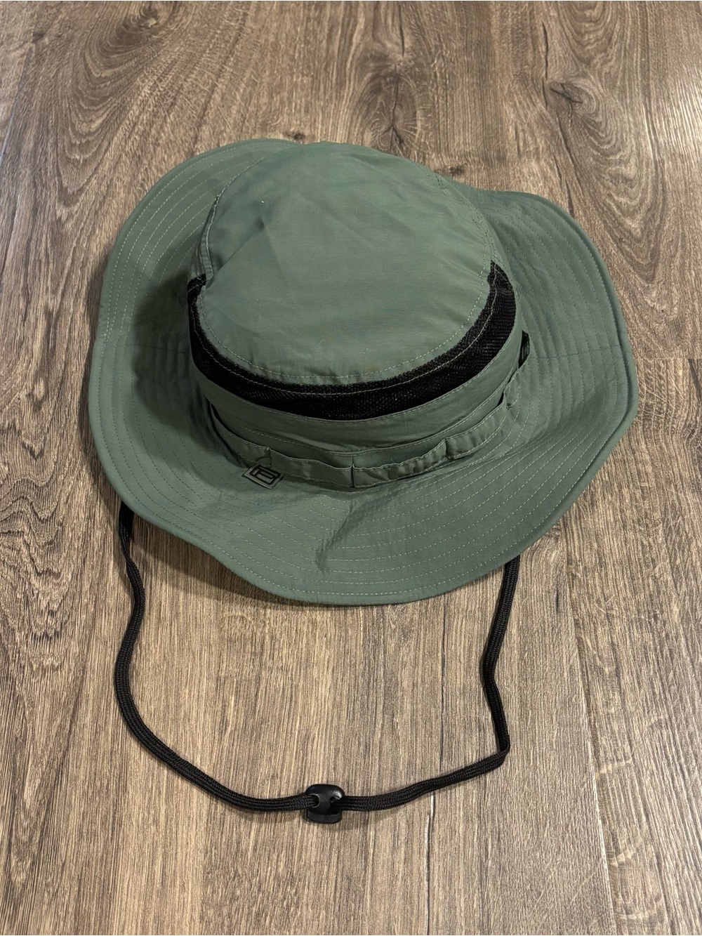 Pistil Trent Olive Green Sun Hat Mesh Vent Boonie Hat UPF 50+ Men’s OSFM